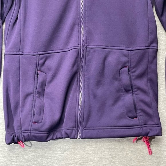 Oneill Womens Purple Pink Full Zip Hoodie Size Medium - Picture 3 of 12